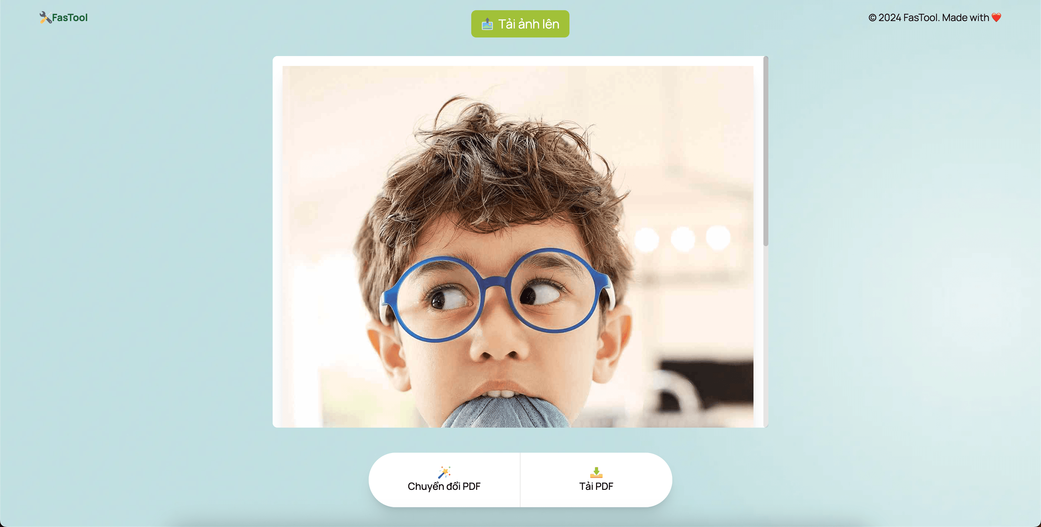 Tool Convert Image To PDF